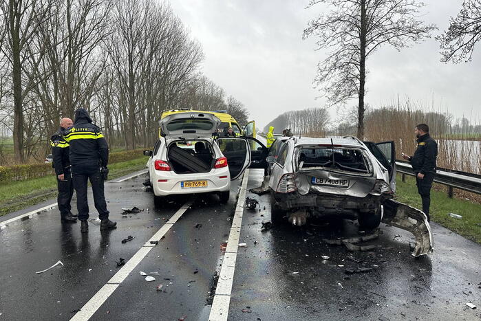 Flinke schade bij kettingbotsing