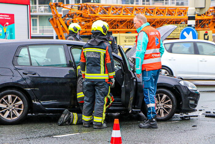 Veel schade bij ongeval op kruising