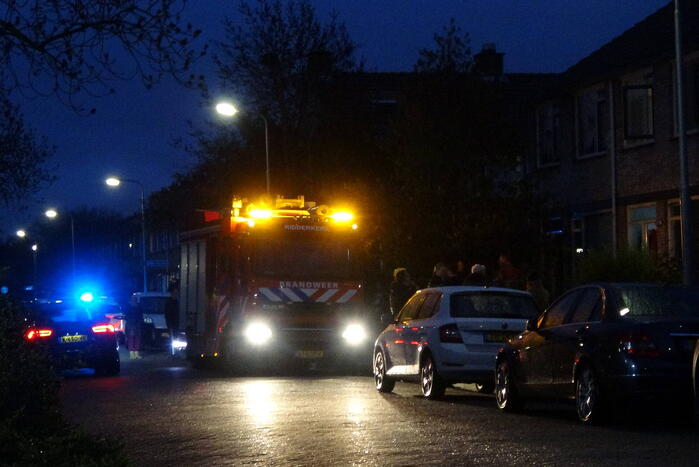 Kaars veroorzaakt brand in woning