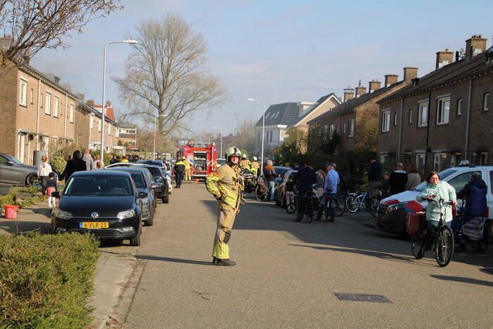 Rookontwikkeling bij brand in woning