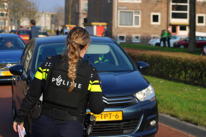 Meerdere schoten gelost op flatgebouw