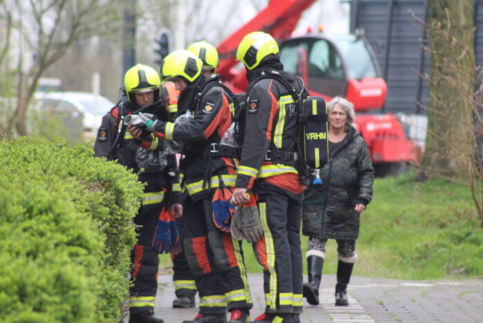 Gaslekkage aangetroffen op staat