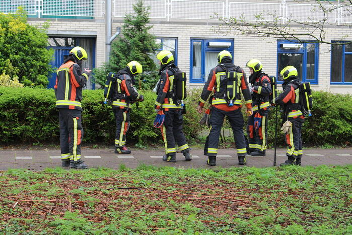 Gaslekkage aangetroffen op staat