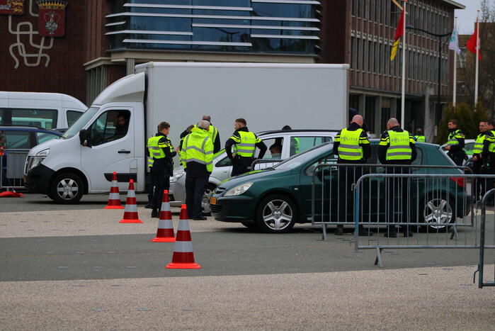 Grote verkeerscontrole door meerdere diensten