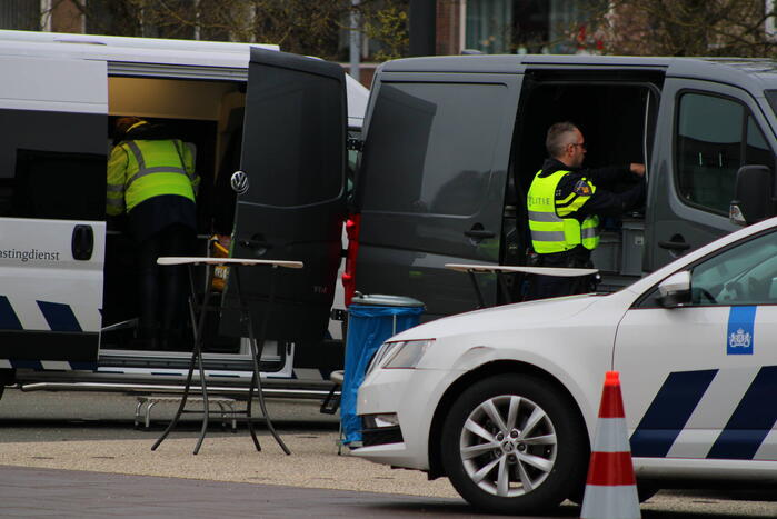 Grote verkeerscontrole door meerdere diensten