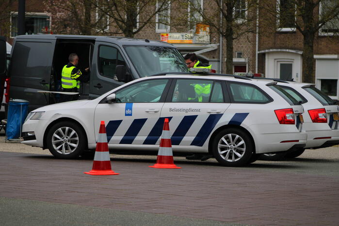 Grote verkeerscontrole door meerdere diensten