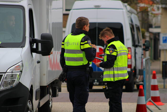 Grote verkeerscontrole door meerdere diensten