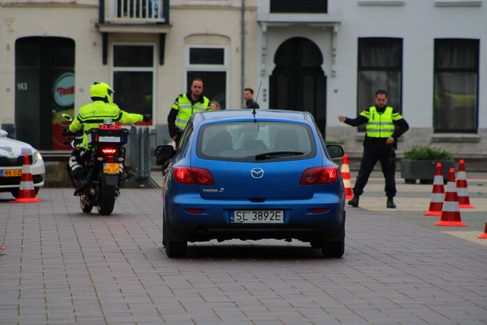Grote verkeerscontrole door meerdere diensten
