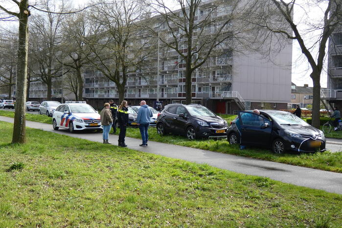 Ongeval tussen meerdere voertuigen