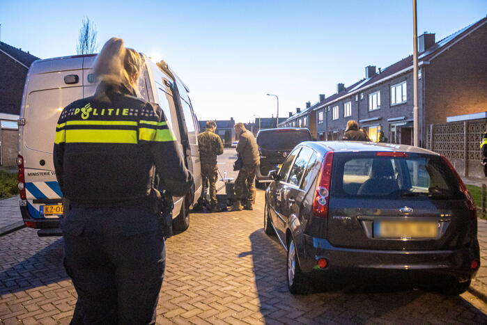 EOD onderzoekt mogelijk explosief