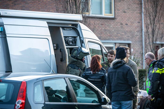 EOD onderzoekt mogelijk explosief