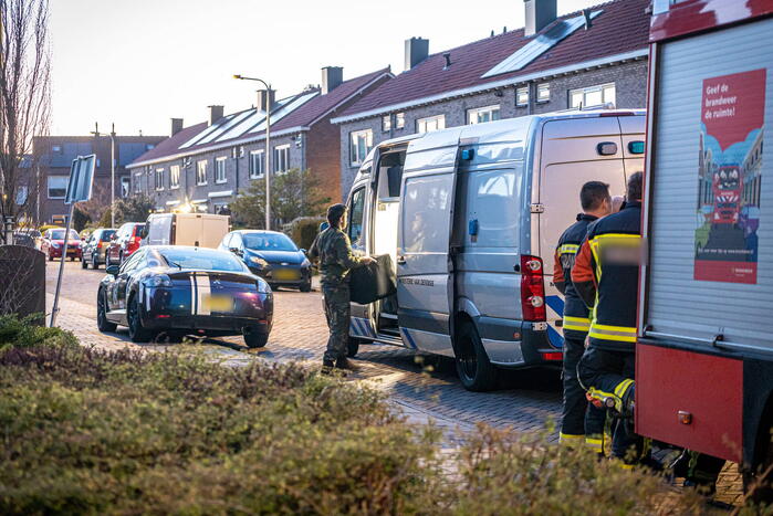 EOD onderzoekt mogelijk explosief