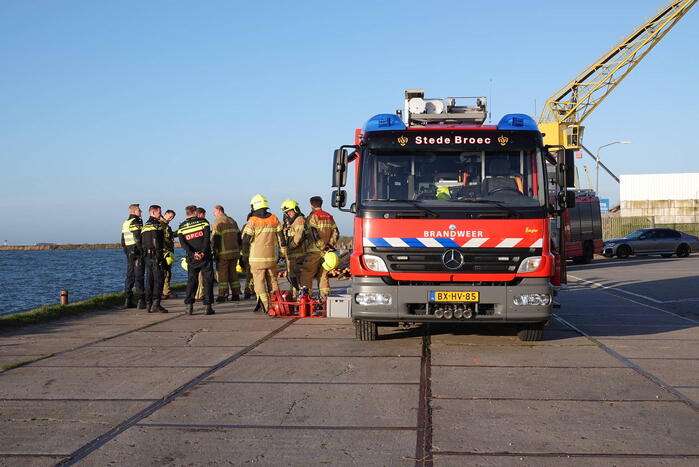 Brand op passagiersschip