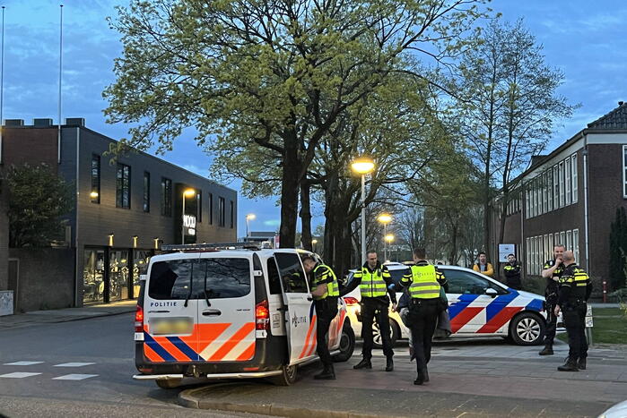Veel politie ingezet bij aanhouding