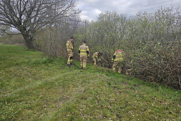 Treinverkeer vertraagd door buitenbrand