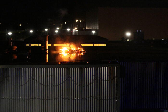 Grote brand in sauna