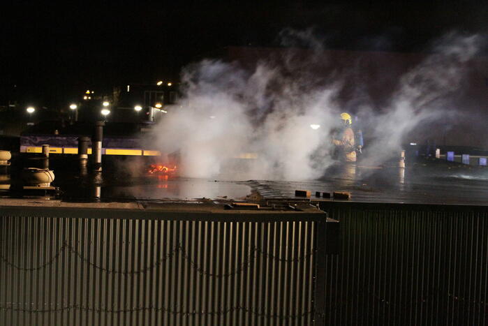 Grote brand in sauna