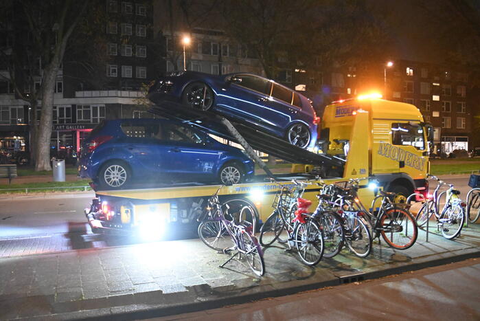 130 fout geparkeerde auto's op route Marathon weggesleept