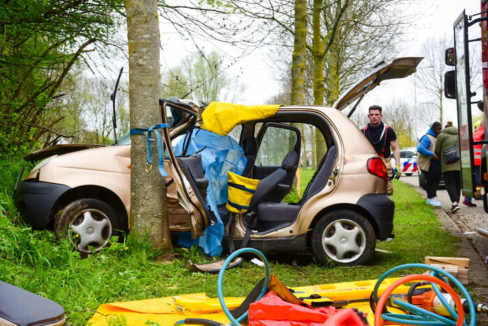 Meerdere gewonden bij ernstig ongeval
