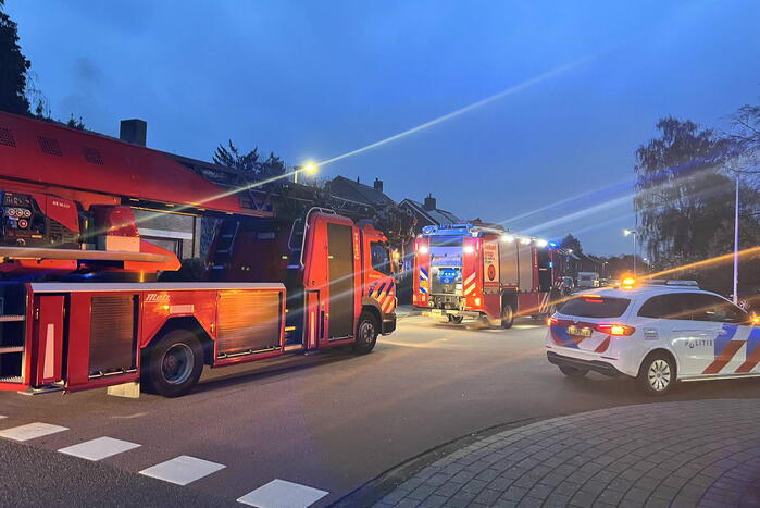 Bewoner gecontroleerd na woningbrand