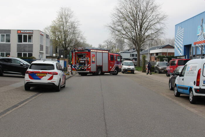 Gasleiding geraakt tijdens graafwerkzaamheden