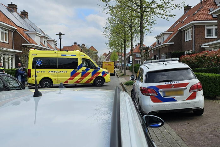 Fietser gewond bij aanrijding met bezorger