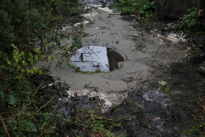 Gaslekkage door graafwerkzaamheden