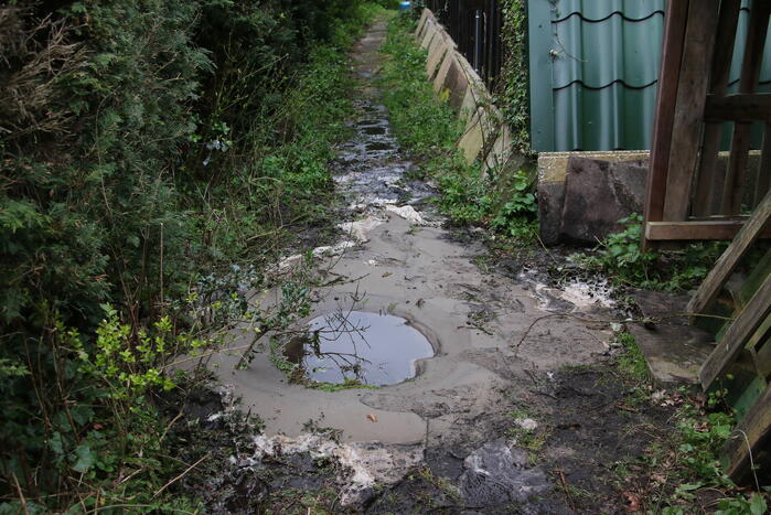 Gaslekkage door graafwerkzaamheden