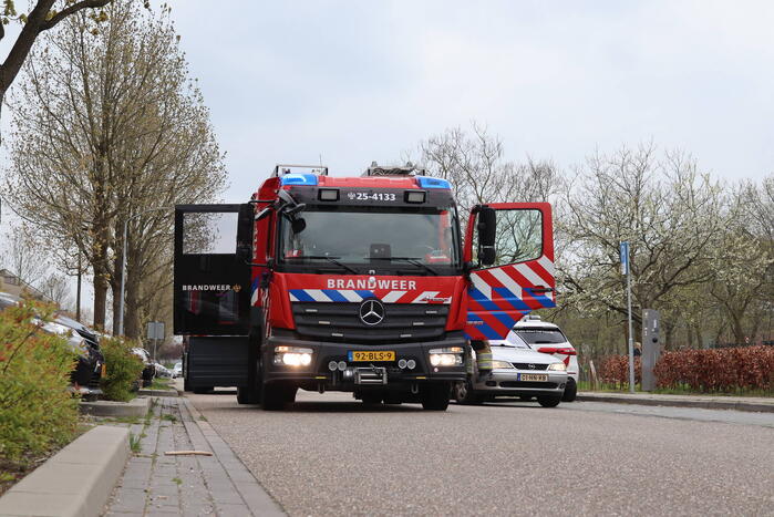 Brand in woning snel onder controle