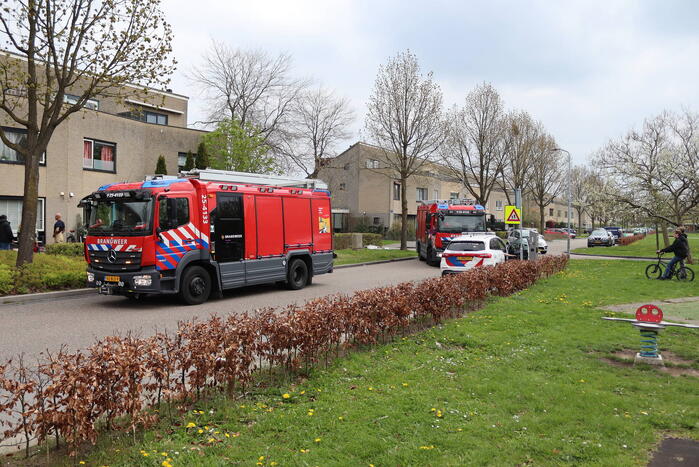 Brand in woning snel onder controle