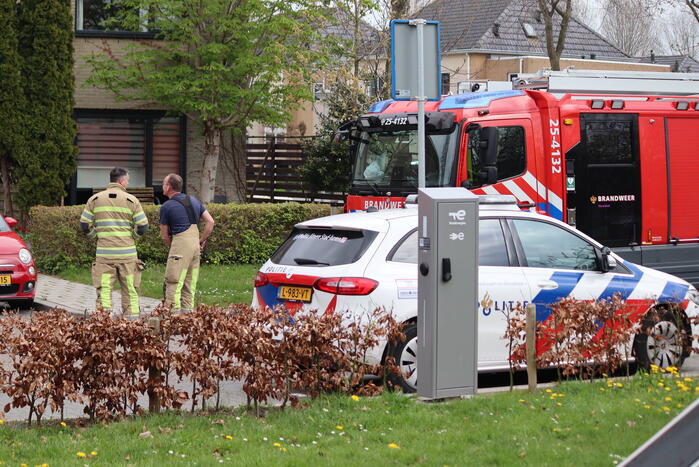 Brand in woning snel onder controle