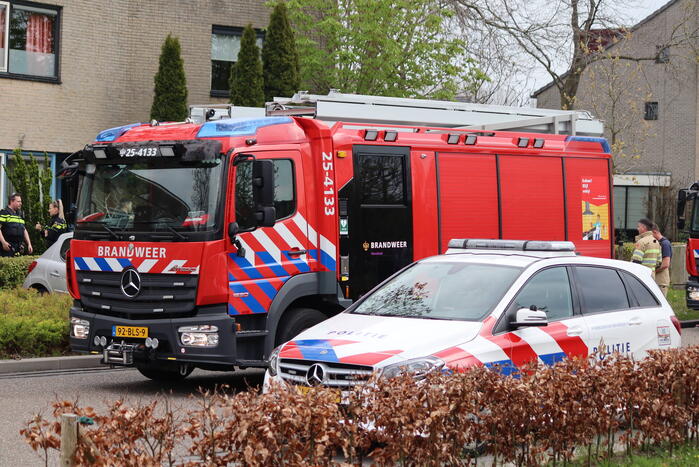 Brand in woning snel onder controle