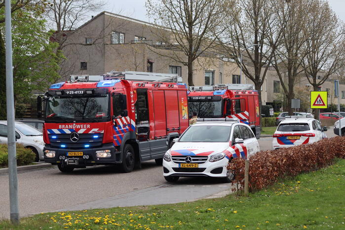 Brand in woning snel onder controle