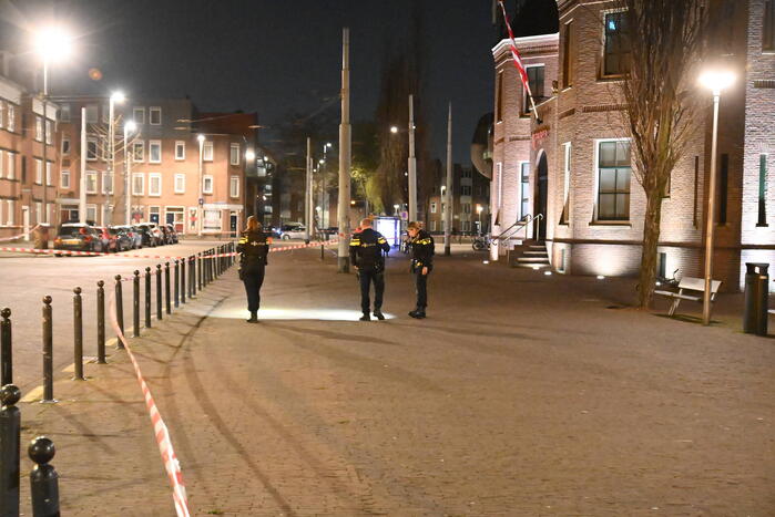 Gewonde na schietpartij afgezet bij ziekenhuis