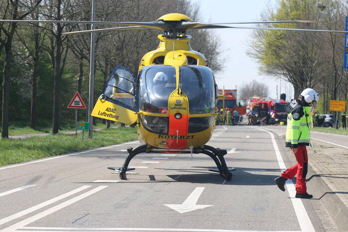 Man (77) omgekomen bij ernstig verkeersongeval