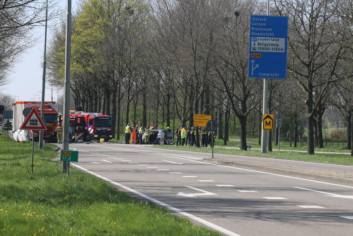 Man (77) omgekomen bij ernstig verkeersongeval