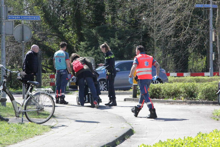 Aanrijding tussen scootmobiel en auto