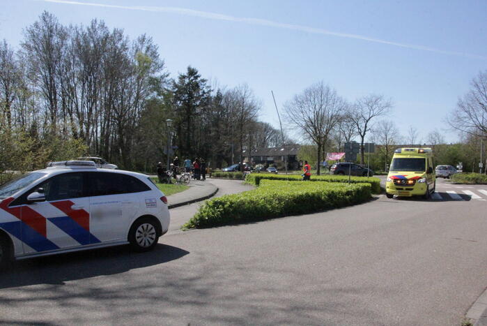 Aanrijding tussen scootmobiel en auto