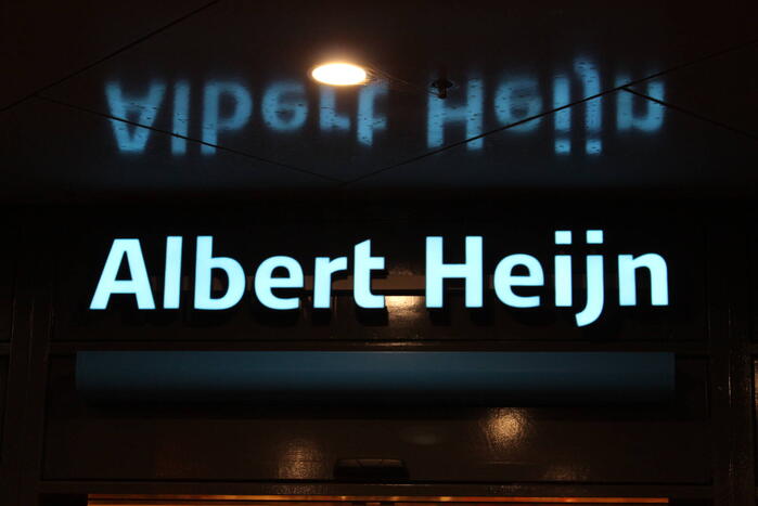 Overval op Albert Heijn supermarkt