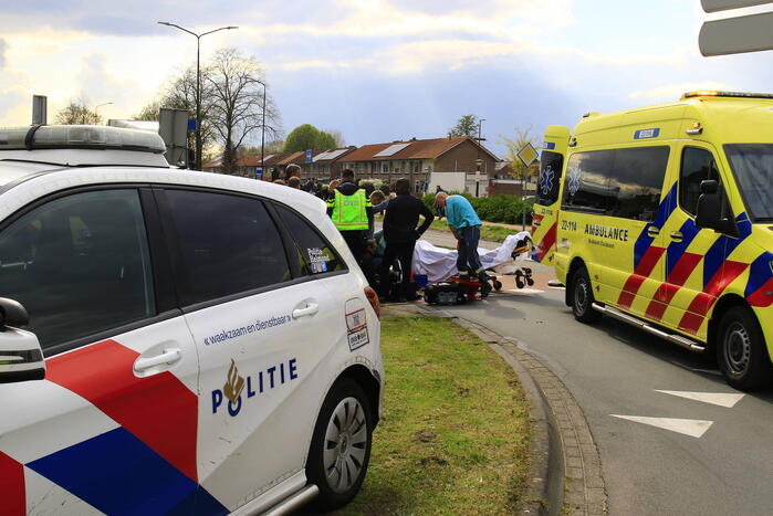 Fietser gewond bij botsing met automobilist