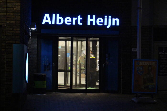 Overval op Albert Heijn filiaal