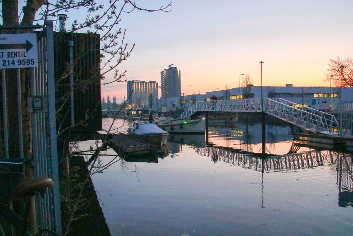 Pleziervaartuig volledig gezonken