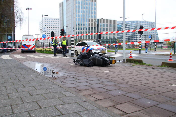 Scooterrijder (19) overleden na verkeersongeval