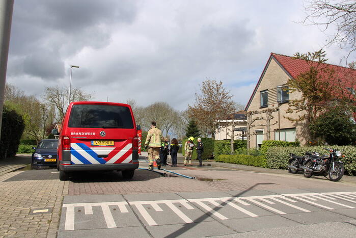 Middelbrand in woning
