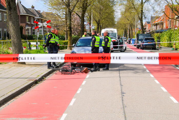 Fietser gewond bij aanrijding