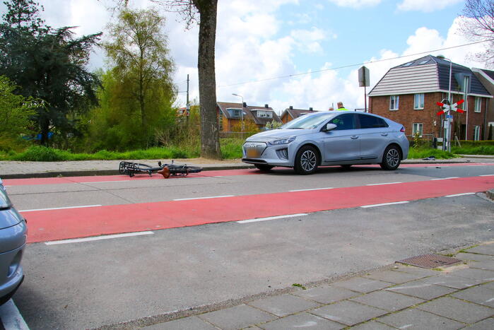 Fietser gewond bij aanrijding