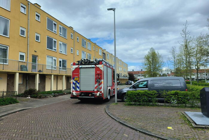 Veel rook bij kleine brand in woning