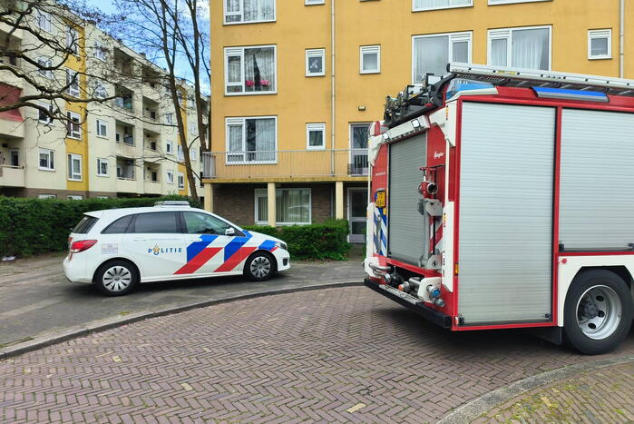 Veel rook bij kleine brand in woning
