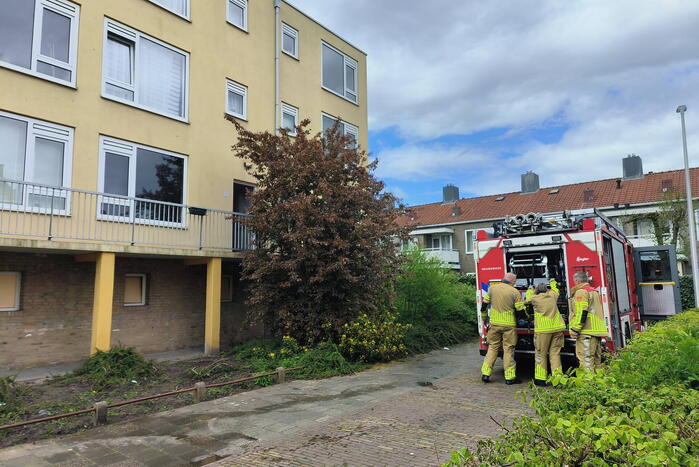 Veel rook bij kleine brand in woning