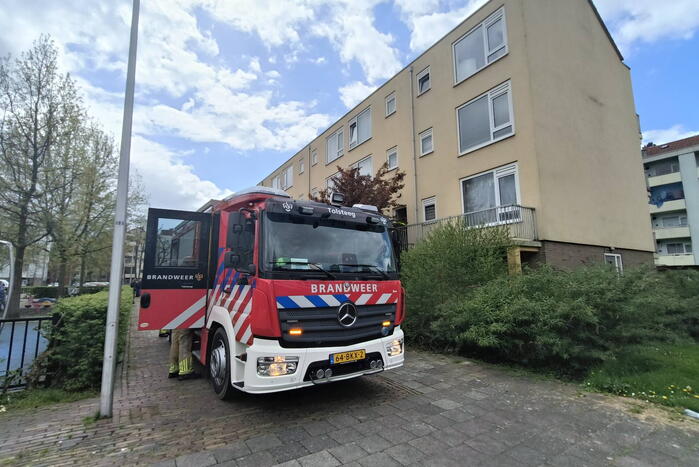 Veel rook bij kleine brand in woning